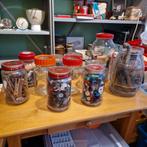 Diverse glazen vintage voorraadpotten, Huis en Inrichting, Ophalen of Verzenden, Gebruikt