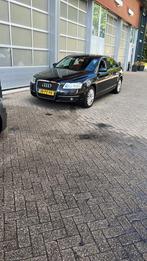 Audi A6 2.4 V6 130KW Multitronic 2005 Zwart, Auto's, 1800 kg, Zwart, Particulier, 6 cilinders