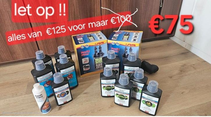 Korting op easylife, seachem, sera. Moet weg, Dieren en Toebehoren, Vissen | Aquaria en Toebehoren, Nieuw, Ophalen