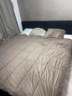 Boxspring 200x210, Ophalen of Verzenden, Overige maten, 210 cm, Zwart