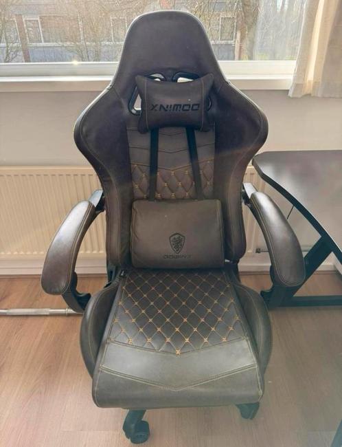 Bureau Mysit en Dowinx Gaming Stoel Set, Huis en Inrichting, Bureaus, Gebruikt, Bureau, Ophalen