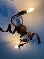 Plafondlamp Metaal Roestbruin/Koper, Ophalen of Verzenden, Gebruikt, Metaal