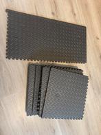 12 Rubberen vloertegels 40x40cm, 40 tot 60 cm, Nieuw, Ophalen of Verzenden, Minder dan 5 m²