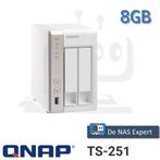 NAS QNAP TS-251 8GB refurbished