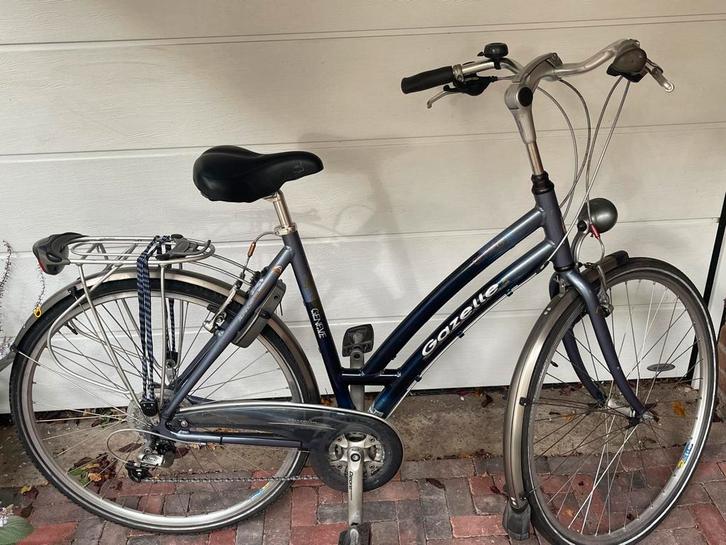 Gazelle Geneve Goldline 55 cm damesfiets 27versnellingen, Fietsen en Brommers, Fietsen | Dames | Damesfietsen, Zo goed als nieuw