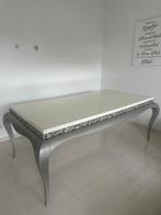 Complete Eetkamerset met Tafel, Salontafel, TV-meubel, Ophalen, 150 tot 200 cm, 200 cm of meer, Zo goed als nieuw
