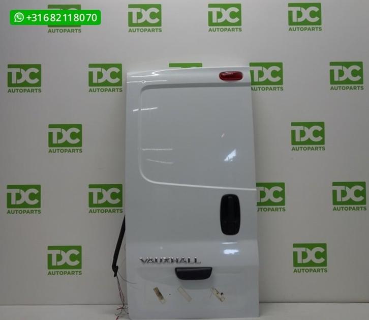 Opel Vivaro Achterdeur links dicht wit ('01-'14), Auto-onderdelen, Carrosserie en Plaatwerk, Deur, Opel, Achter, Links, Gebruikt