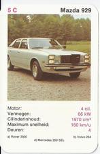 X14 autokaartje mazda 929 ( 5c ), Ophalen of Verzenden, Zo goed als nieuw, Auto's