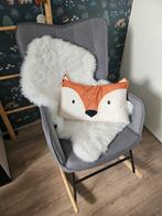 Schommelstoel grijsblauw voor bv babykamer kinderkamer, Ophalen, Zo goed als nieuw, Stoel