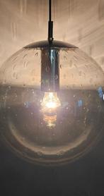 Raak hanglamp glazen bol. B-1228, Ophalen of Verzenden, Zo goed als nieuw, Glas, Minder dan 50 cm