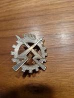 Belgische Koninklijke Landmacht Embleem Logistieke Troepen, Verzamelen, Militaria | Algemeen, Ophalen of Verzenden, Landmacht