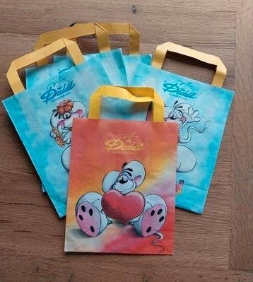 Diddl tas cadeautas 5 stuks nieuw zak papier diddl  beschikbaar voor biedingen