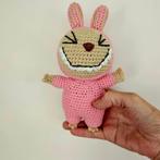 Gehaakte Labubu, Kinderen en Baby's, Speelgoed | Knuffels en Pluche, Ophalen of Verzenden, Nieuw, Overige typen