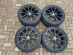 20 INCH PORSCHE 991 CLASSIC WINTER SET C2 VELGEN ZWART, Auto-onderdelen, Banden en Velgen, Ophalen of Verzenden