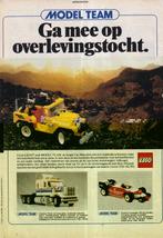 Retro reclame 1988 Lego Model Team American Truck & Jungle C, Overige typen, Ophalen of Verzenden