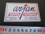 sticker 125 arjan brouwer motorsport nijkerk, Ophalen, Zo goed als nieuw