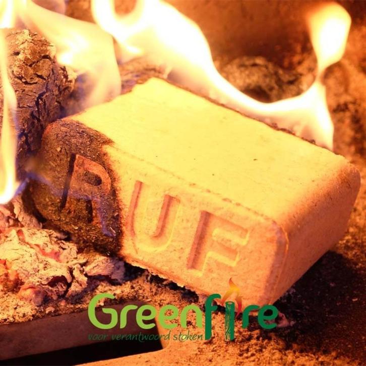 RUF Houtbriketten Berk & Eik – Langdurige Warmte, Tuin en Terras, Haardhout, Blokken, Overige houtsoorten, Minder dan 3 m³, Ophalen of Verzenden
