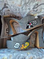 LOONEY TUNES x ALDO LT PLATFORM maat 36, Kleding | Dames, Ophalen of Verzenden, Nieuw, Grijs, Sandalen of Muiltjes