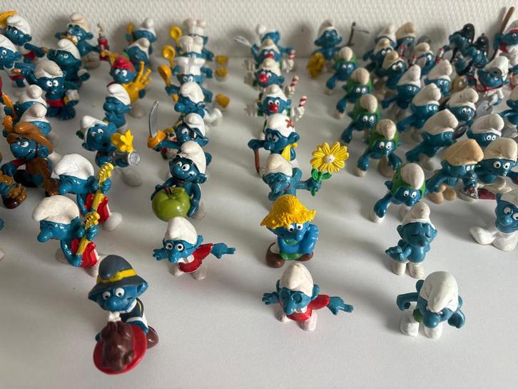 Smurfen verzameling (170), Verzamelen, Smurfen, Gebruikt, Verschillende Smurfen, Ophalen of Verzenden