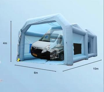 Opblaasbare spuitcabine tent 4x6x10 meter beschikbaar voor biedingen