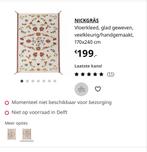 Nieuw!!! NICKGRÄS Vloerkleed 170x240cm, Ophalen, Wit, 150 tot 200 cm, Rechthoekig