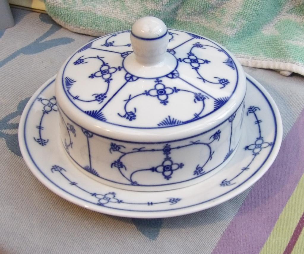 botervloot/ Saksisch porselein, Antiek en Kunst, Antiek | Porselein, Ophalen of Verzenden