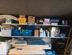 Garage planken meubelpaneel met rails 2x 250 lang 60 diep, Ophalen, Zo goed als nieuw