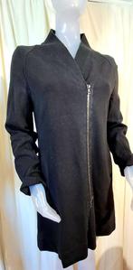 OSKA 🩷 stretch blazer ritssluiting zwart mt 0, Verzenden, Zwart, Zo goed als nieuw, Jasje