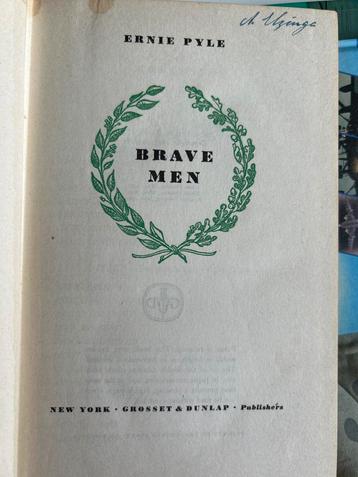 Brave Men - Ernie Pyle, WOII beschikbaar voor biedingen