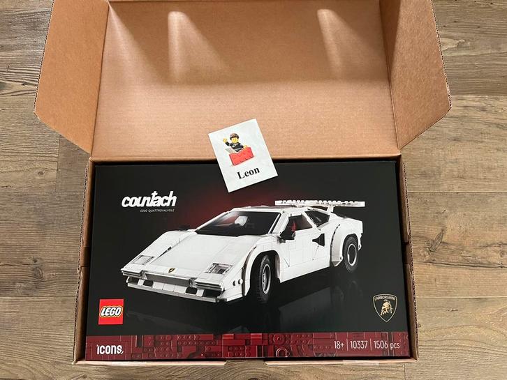 Lego Icons 10337 Lamborghini Countach 5000 Quattrovalvole, Kinderen en Baby's, Speelgoed | Duplo en Lego, Nieuw, Lego, Complete set