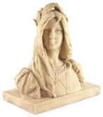 Zandstenen Buste uit de jaren 1920-1930, Ophalen of Verzenden