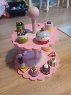 Houten taartjes Taartset, Kinderen en Baby's, Speelgoed | Houten speelgoed, Ophalen, Zo goed als nieuw, Overige typen