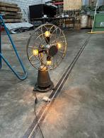 Industriële ventilatorlamp, Huis en Inrichting, Lampen | Hanglampen, Ophalen of Verzenden, Minder dan 50 cm