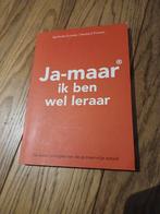 Berthold Gunster Ja-maar ik ben wel leraar, Boeken, Ophalen of Verzenden, Zo goed als nieuw