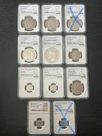 Zilveren munten NGC, Ophalen of Verzenden, Nederland
