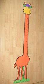 GROEIMETER GIRAFFE NIEUW (levensweg), Kinderen en Baby's, Kinderkamer | Inrichting en Decoratie, Wanddecoratie, Nieuw, ?, ?