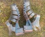 Glitter Sandalen met Hak - Maat 36, Kleding | Dames, Schoenen, Ophalen of Verzenden, Zo goed als nieuw