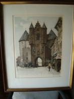 Belgische kunstenaar roger hebbelinc 179-350, Antiek en Kunst, Kunst | Etsen en Gravures, Ophalen of Verzenden
