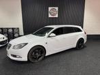 Opel Insignia Sports Tourer 2.0 T OPC LINE AUTOMAAT STL VERW, Auto's, Navigatiesysteem, 4 cilinders, Leder en Stof, Wit