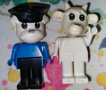 LEGO Fabuland Figuren + 2 stoelen beschikbaar voor biedingen