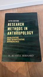 Research methods in anthropology, Ophalen of Verzenden, H. Russell Bernard, Alpha, WO