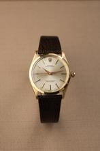 Rolex Oyster Perpetual 18K / Ref.1005 / Automatic / 1964, Leer, Rolex, Polshorloge, Ophalen of Verzenden