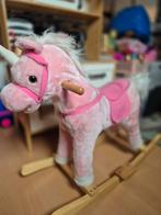 Roze eenhoorn hobbelpaard, Ophalen, Zo goed als nieuw