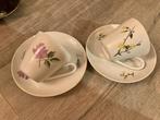 Vintage antieke Kahla kop en schotels porselein kopjes boho, Ophalen of Verzenden