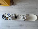 Salomon snowboard 151 cm met bindingen + tas, Sport en Fitness, Snowboarden, Ophalen, Gebruikt, Board