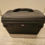 Mooie zwarte beauty case, Sieraden, Tassen en Uiterlijk, Beautycases, Gebruikt, Zwart, Ophalen of Verzenden, Met spiegeltje(s)
