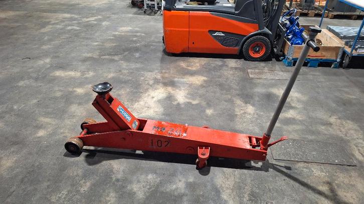 OMCN Garagekrik 10 TON garage trekkerkrik vrachtwagen krik, Auto diversen, Krikken, Garagekrik, Hydraulisch, Ophalen