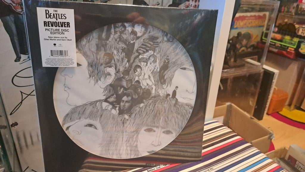 Beatles Revolver picture disc, Cd's en Dvd's, Vinyl | Pop, Ophalen of Verzenden, 1960 tot 1980, Nieuw in verpakking, Overige formaten