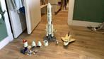 Playmobil raket met vliegtuig, Ophalen of Verzenden, Gebruikt, Complete set