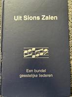 UIT SIONS ZALEN GEESTELIJKE LIEDEREN NOTENSCHRIFT [zie foto, Muziek en Instrumenten, Bladmuziek, Gebruikt, Ophalen of Verzenden